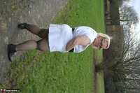 Lexie Cummings. Nurse Lexie Flashes In The Park Free Pic 9