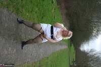 Lexie Cummings. Nurse Lexie Flashes In The Park Free Pic 14