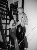 Tiffany Pearl. Latex Lesbos Pt2 Free Pic 3