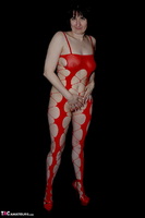 Hot Milf. Red Catsuit Pt1 Free Pic 5