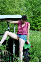 Hot Milf. Stripping On The Tractor Free Pic 7