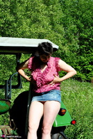 Hot Milf. Stripping On The Tractor Free Pic 17