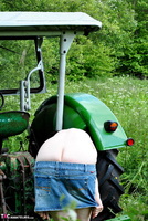 Hot Milf. Stripping On The Tractor Pt2 Free Pic 11