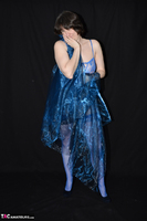 Hot Milf. Blue Lingerie Free Pic 1