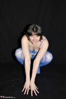 Hot Milf. Blue Lingerie Free Pic 7