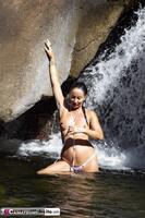 Roxeanne. Getting naked at the waterfall pt2 Free Pic 5