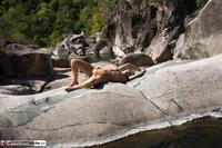 Roxeanne. Getting naked at the waterfall pt4 Free Pic 6