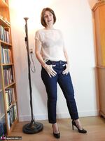 Kat Kitty. Leather Trousers Free Pic 7