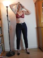 Kat Kitty. Leather Trousers Free Pic 9