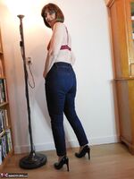 Kat Kitty. Leather Trousers Free Pic 10