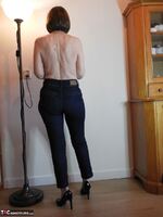 Kat Kitty. Leather Trousers Free Pic 12