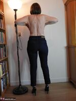 Kat Kitty. Leather Trousers Free Pic 14