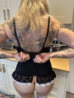 Inked MILF. Your Horny Maid in the Kitchen Free Pic 14