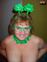 Busty Bliss. Big Boobie Shamrock Shakes Free Pic 1
