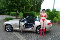 Hot Milf. On The Parking Lot Free Pic 17