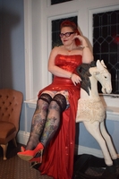 Mollie Foxxx. Posh Red Dress Free Pic 7