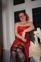 Mollie Foxxx. Posh Red Dress Free Pic 10