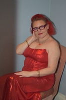 Mollie Foxxx. Posh Red Dress Free Pic 11