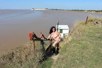Mary Bitch. Naked Photo Shoot By The Sea Pt1 Free Pic 3