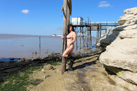 Mary Bitch. Naked Photo Shoot By The Sea Pt2 Free Pic 1