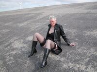 Tiffany Pearl. Beach Boots Babe Flashing Pt2 Free Pic 2