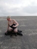 Tiffany Pearl. Beach Boots Babe Flashing Pt2 Free Pic 3