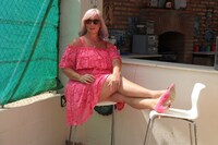 Melody. My Pink Cocktail Dress At The Bar Pt1 Free Pic 5
