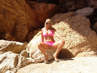 Sweet Susi. Sexy Beach Girl On The Cliff Free Pic 3