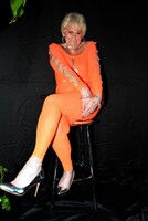 Sparkle. Bright Orange Body Suit Free Pic 9