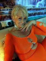 Sparkle. Bright Orange Body Suit Free Pic 12