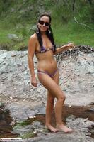 Roxeanne. Crotchless Extreme Bikini Free Pic 3