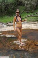 Roxeanne. Crotchless Extreme Bikini Free Pic 6