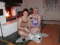 Tiffany Pearl. Romantic Fireplace Lesbo Fun Pt1 Free Pic 1