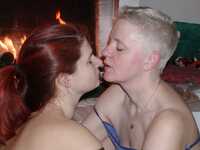 Tiffany Pearl. Romantic Fireplace Lesbo Fun Pt1 Free Pic 20