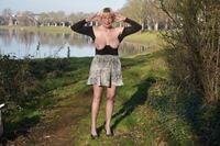 Barby Slut. Flashing Photoshoot Free Pic 17