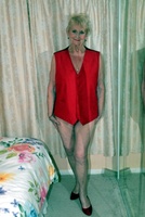Sparkle. Granny Sparkle Shows Off Her Fantastic Body In Waist Coat and Panties Free Pic 1