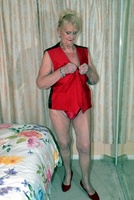 Sparkle. Granny Sparkle Shows Off Her Fantastic Body In Waist Coat and Panties Free Pic 5