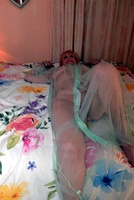 Sparkle. Hot granny Sparkle in a see through night dress Free Pic 14