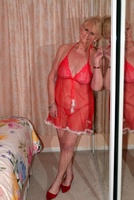 Sparkle. Red Nightie and Thong Free Pic 1