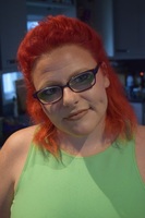 Mollie Foxxx. Green Dress Red Knickers Free Pic 3