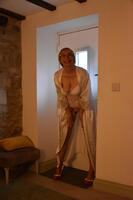 Barby Slut. White Basque Shoot Free Pic 6