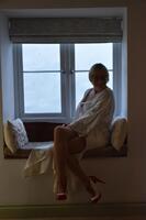 Barby Slut. White Basque Shoot Free Pic 20