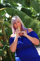 Melody. Royal Blue Bananas Pt1 Free Pic 6