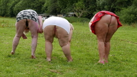 Lexie Cummings. Three Tarts Flashing In A Field Free Pic 12