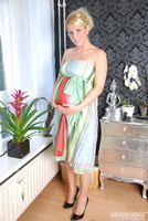 Luscious Models. Dutch Blonde 27 Week Pregnant Veronica 3 Free Pic 1