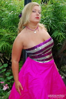 Luscious Models. Curvy Blonde Meile Upskirt Free Pic 2