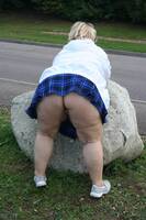 Lexie Cummings. Lexie Flashes Her Arse Free Pic 2
