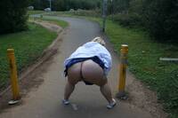 Lexie Cummings. Lexie Flashes Her Arse Free Pic 6