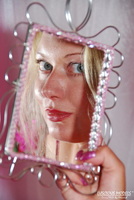 Luscious Models. Meile's Pink Dress Striptease Pt1 Free Pic 7