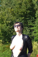 Hot Milf. Catsuit By The Gate Free Pic 20